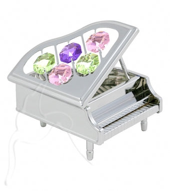 Crystocraft Piano - Silver