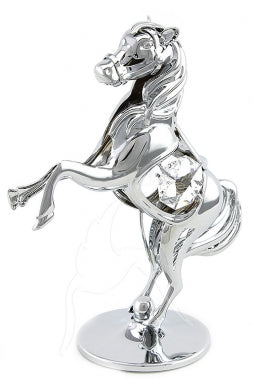Crystocraft Horse - Silver