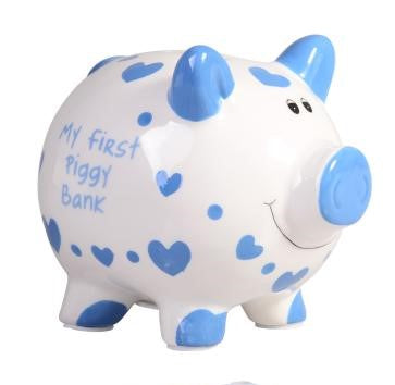 My First Piggy Bank (Blue)
