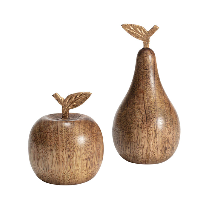 Handcrafted Apple & Pear - Set/2
