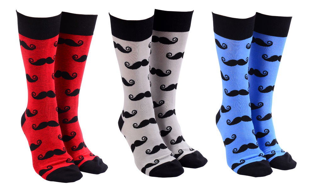 Sock Society - Moustache