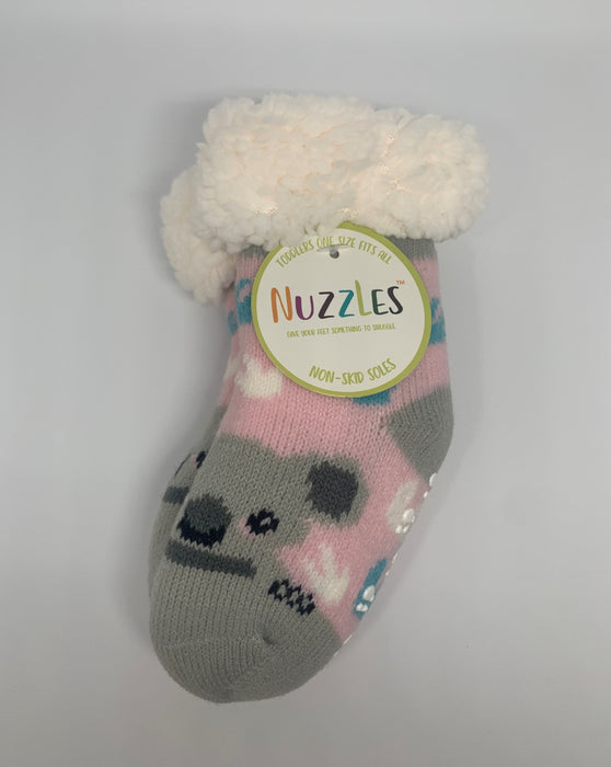 Nuzzles - Cute Koala (Pink/Grey) - Toddler (6-24mths)