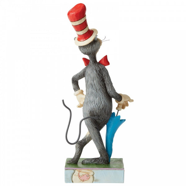 Dr. Seuss by Jim Shore - Cat In The Hat With Umbrella
