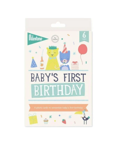 Milestone Cards - Baby First Birthday