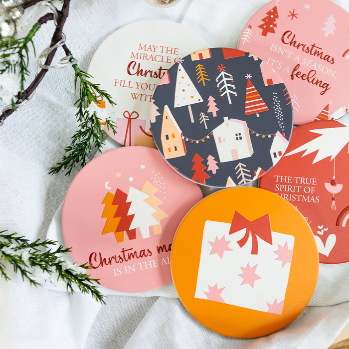 Christmas Gift Ceramic Coaster
