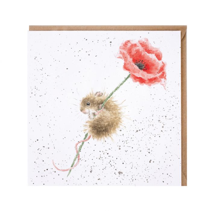 Wrendale Designs Card - 'Poppy'