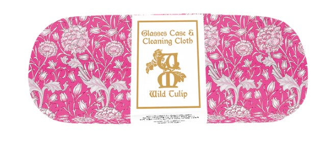 Wild Tulip Glasses Case & Cloth