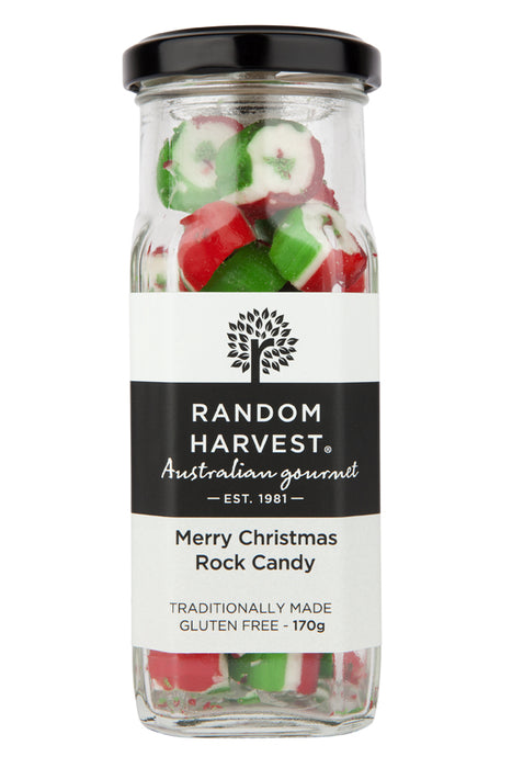 Random Harvest Merry Christmas Rock Candy - 170g