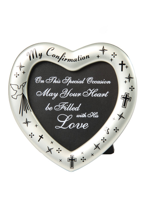 Confirmation Love Heart Photo Frame