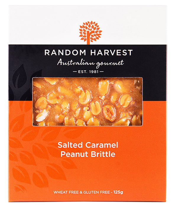 Random Harvest Salted Caramel Peanut Brittle - 125g