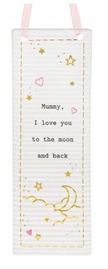 Thoughtful Words Mummy Love Rectangle Plaque