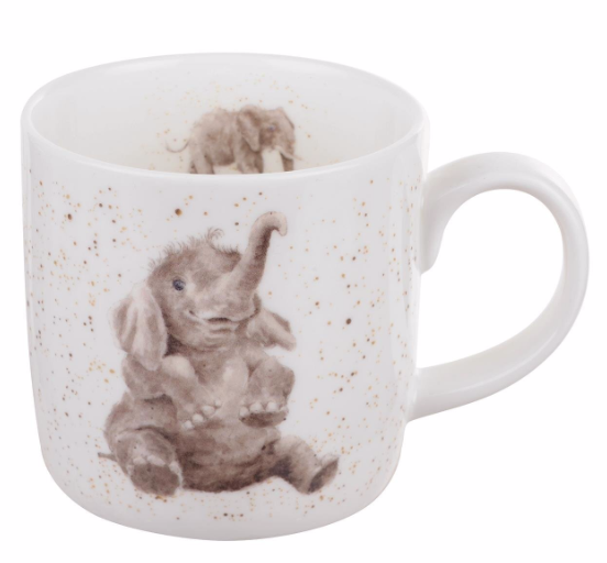 Wrendale Designs - 'Role Model' Elephants Mug