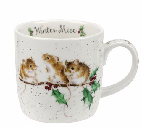 Wrendale Designs - 'Winter Mice' Mug
