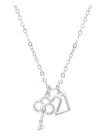 21st key online necklace