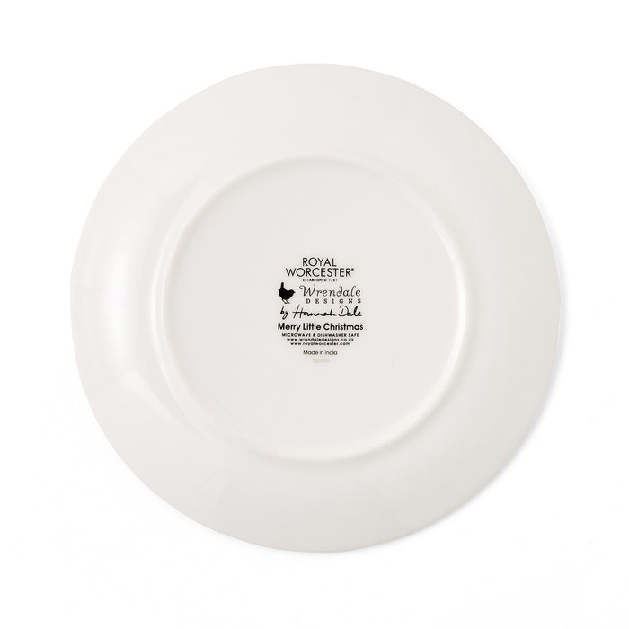 Wrendale Designs Coupe Plate (Set/2) - Robin & Bunny