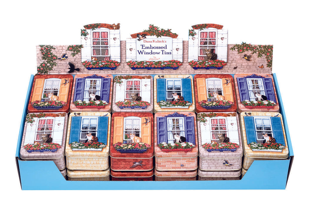 Embossed Window Tin (Asst)