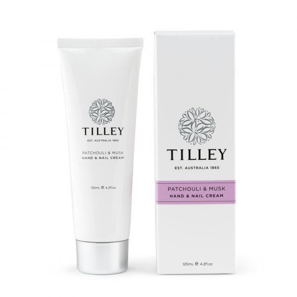 Tilley Patchouli & Musk Deluxe Hand & Nail Cream - 125ml