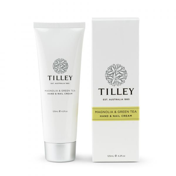 Tilley Magnolia & Green Tea Deluxe Hand & Nail Cream - 125ml