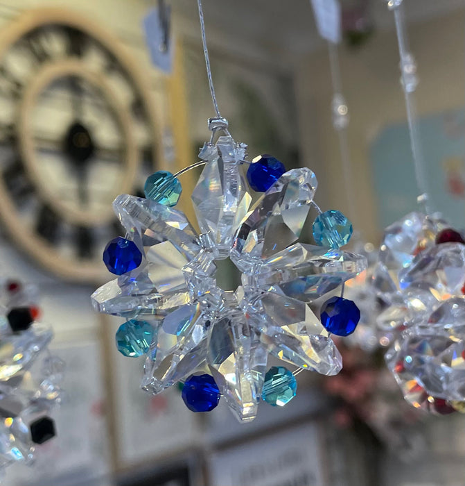 Crystocraft - Hanging Crystal Snowflake