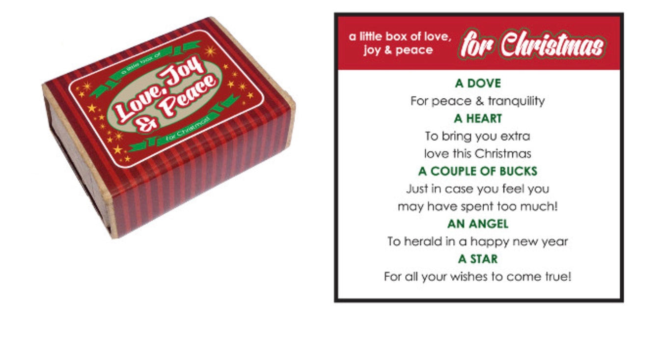 A Little Box of Love, Joy & Peace for Christmas