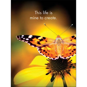 Uplifting Thoughts - 24 Affirmations Cards with Stand