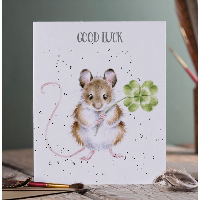 Wrendale Designs Card - Good Luck