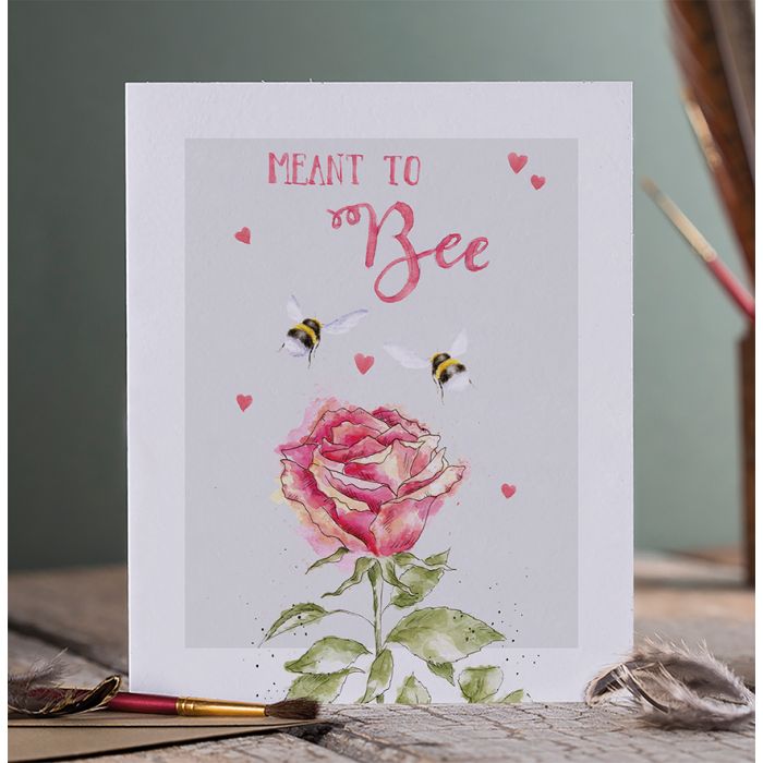 Wrendale Designs Card - Meant To Bee