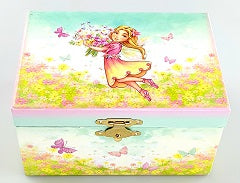 Musical Fairy Butterflies Jewellery Box