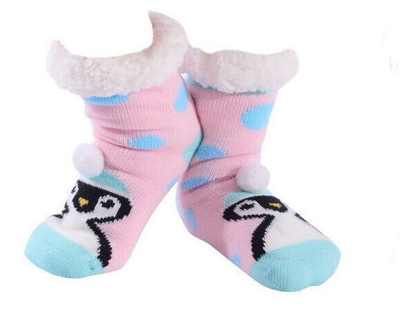 Nuzzles - Pom Pom Penguin (Pink) - Girls (Approx Age 3-7)