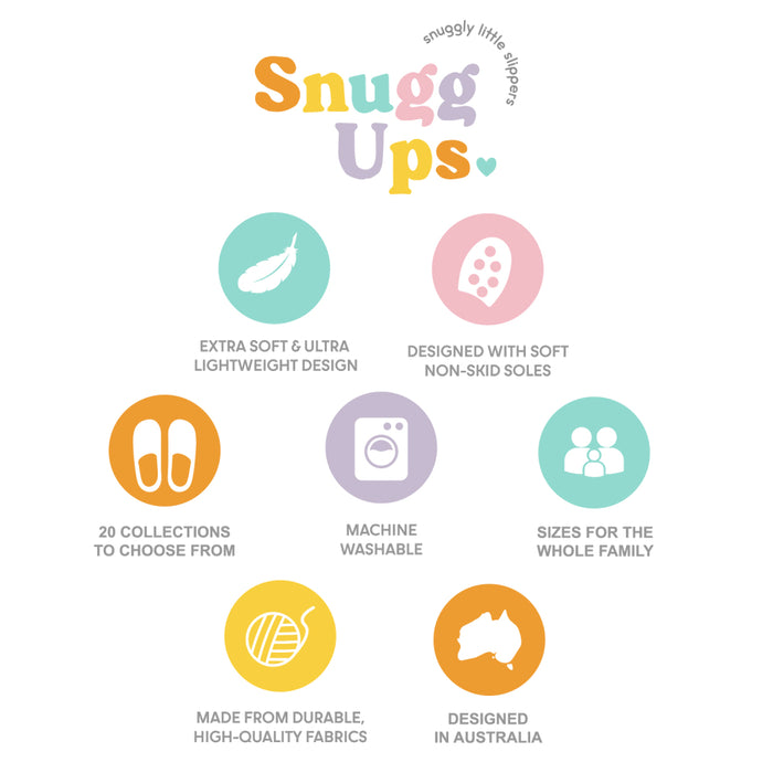 SnuggUps Kids Heart Fleece (Aqua) - Various Sizes